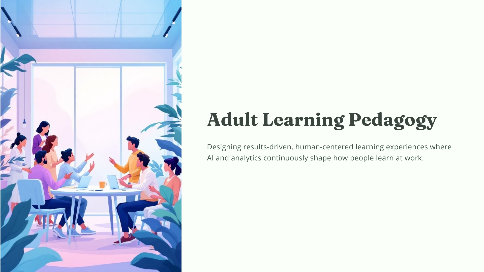 Adult Learning Pedagogy