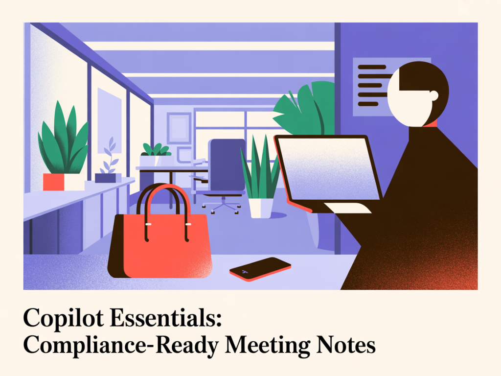 Copilot Essentials Compliance Ready Meeting Notes 1